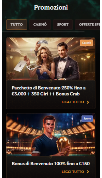 Promozioni Crownplay Casino